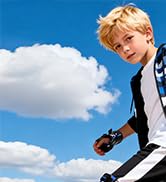 Kuxuan Boys Adjustable Inline Skates with Light up Wheels, Fun Illuminating Skates for Kids Girls...
