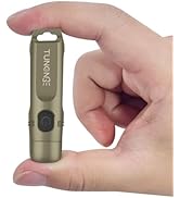 TUNENGE S15 Rechargeable Keychain Flashlight,650 High Lumen EDC Flashlight,Super Bright LED Mini ...