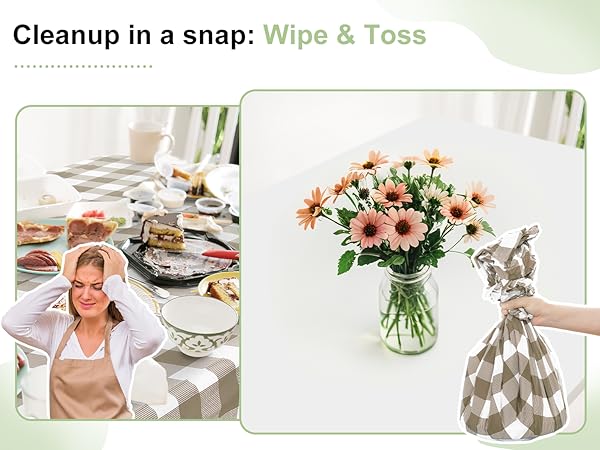 easy clean up
