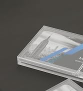 MaxGear 3 Pack Plastic Business Card Holder, Slim Portable Clear Business Card Case for Men & Wom...