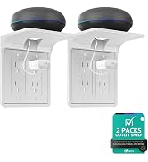 WALI Double Outlet Shelf Wall Holder – Bathroom Shelf Duplex for Electric Toothbrush, HomePod Min...