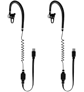 SINORISE Wired Headset Earpiece for Super Mini Walkie Talkie,2 Pack