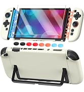 FYOUNG Switch 2 Cover Case, Dockable Hard Protective Shell for Nintendo Switch 2, Split Design, K...