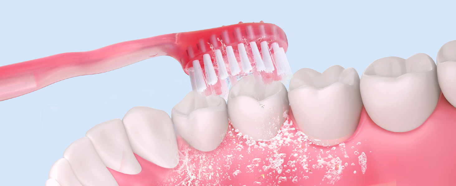 5 in 1 disposable mini toothbrushes