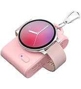 Portable Watch Charger for Samsung,2000mAh 2-in-1 Magnetic Travel Emergency Power Bank,Galaxy Wat...
