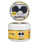 8.25 OZ Edge Control Wax for Women, Non-greasy Edge Smoother for Back Hair Extreme Hold Pack, Wat...