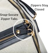 secure zipper tabs convertible carry on garment bag duffle garment bag for travel
