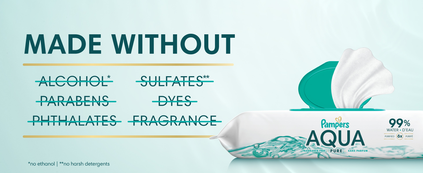 Made without alcohol, parabens, phthalates, sulfates, dyes, or fragrance
