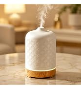 Essential Oil Diffuser Diffuser -Aromatherapy Diffuser for Essential Oils with Timer and 7 Colors...