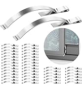 30 Pcs Corner Mount Flat Window Spring Stainless Steel Window Screen Clips, Prevent Screen Window...
