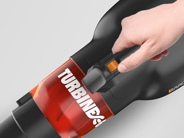 WORX WG520 Corded Leaf Blower - Variable Speed Control