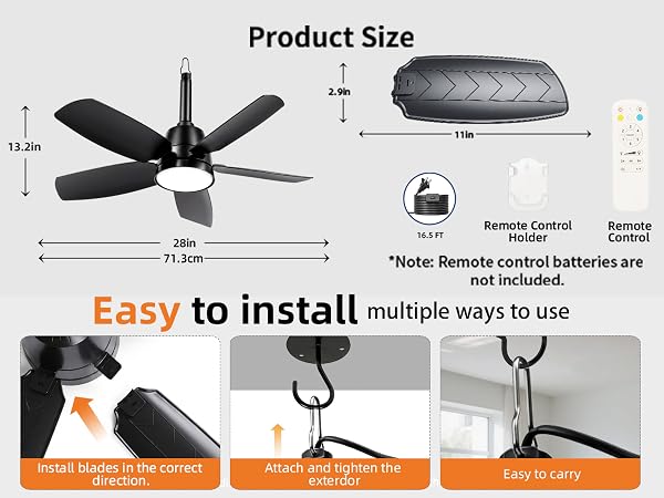 patio ceiling fan