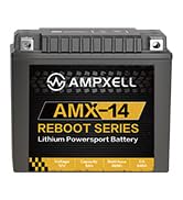 Lithium Powersports Battery Reboot Series 12V 8AH 640A Motorcycle Battery