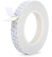 Gluest Damage Free Double Sided Tape 20ft, Removable Picture Hanging Strips Residue Free, Heavy D...