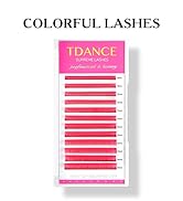 colorful lash extensions