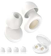 JUSTRVN Earplugs for sleeping,2 pairs of Noise Reduction Earplugs for Concert&Study, Hearing Prot...
