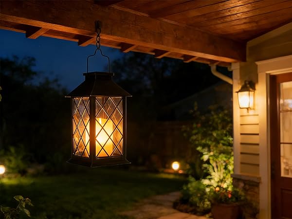 hanging solar lantern