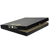 Lineco Clamshell Folio Storage Box, 16.5" X 20.5" X 1.75" Prints, Metal Edge Archival Boxboard, R...
