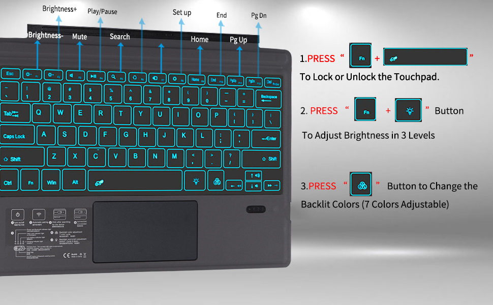 Backlit Pro 7