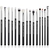 Jessup Eye Makeup Brushes Set Professional 15pcs with Eyeshadow Blending Concealer Eyebrow Eyline...