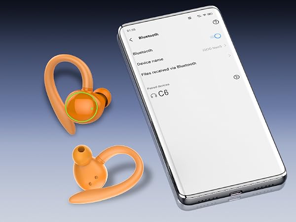 open ear earbuds over the ear earbuds bluetooth headphones earbuds