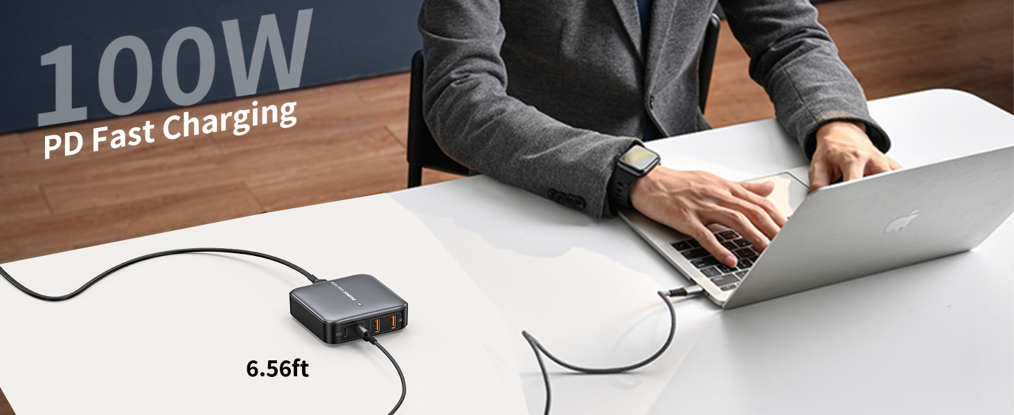 MOMAX USB C Charging Station