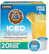 The Original Donut Shop Iced Refreshers, Pineapple Passionfruit Flavor, Keurig Single Serve K-Cup...