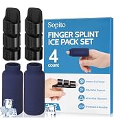 Finger Splint, Finger Brace Ice Pack For Index, Middle, Ring Fingers Straightening Arthritis Knuc...