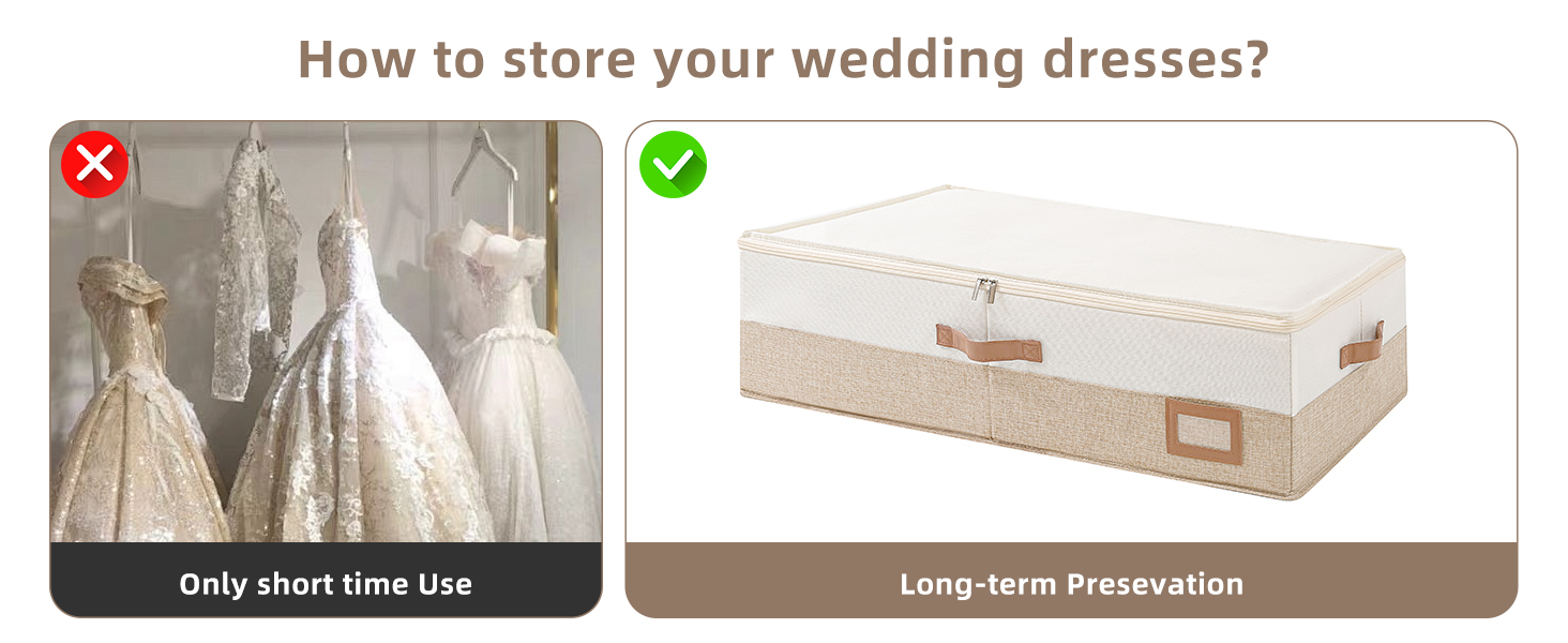 Wedding Dress Storage Box
