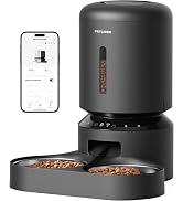 PETLIBRO Automatic Cat Feeder for 2 Cats, 5G&2.4G WiFi Pet Feeders, 5L Programmable Cat Food Disp...
