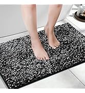 Yimobra Bath Mats for Bathroom Non Slip, 28x17.5, Extra Soft Chenille Bathroom Rugs, Fluffy Plush...