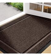 Front Door Mat Outside Entrance Indoor Doormat, 32" x 20" Outdoor Mats for Patio Waterproof, Outd...