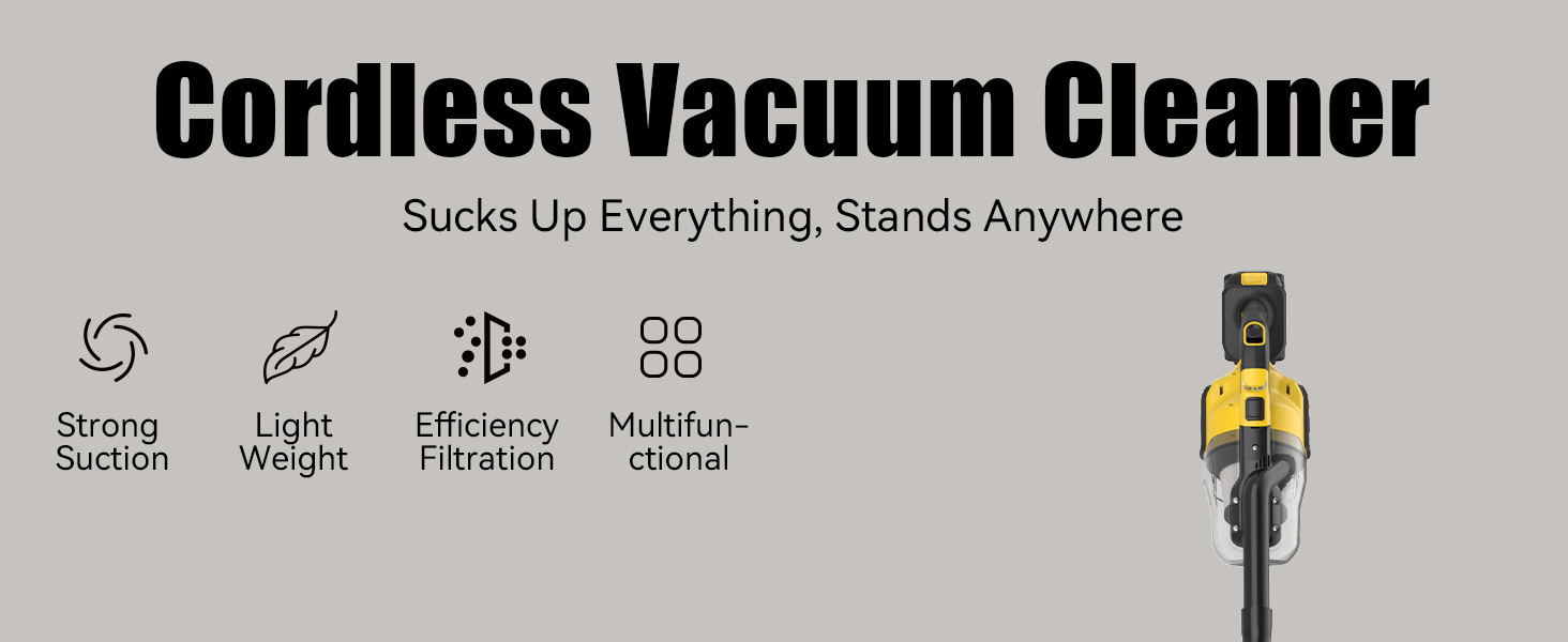 cordless vacuum cleaner