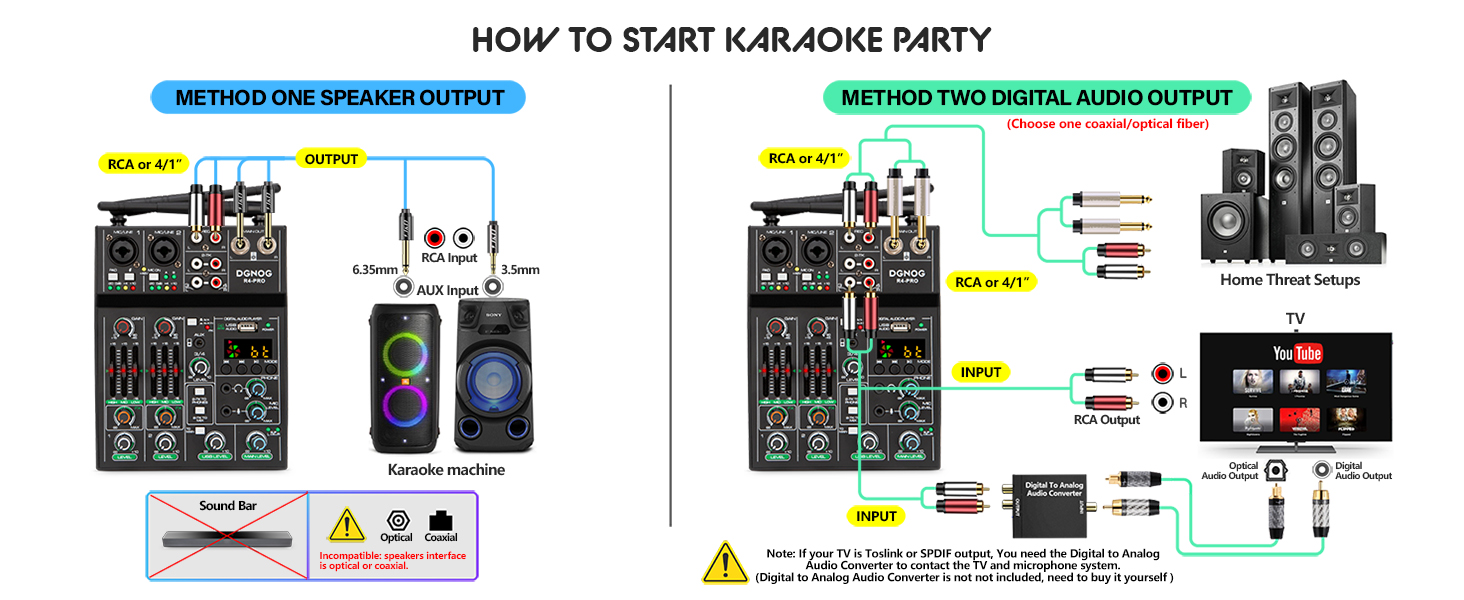 audio mixer with effects
