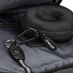 Cheopz Single Travel Watch Case - With the included carabiner, easy to store in any bags & place