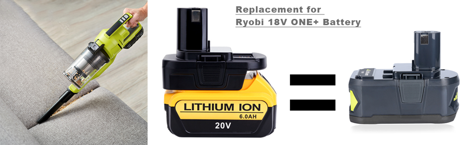 This battery adapter DM18RL Compatible with De walt 20V MXA Lithium Battery