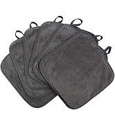 SINLAND Face Cloth Soft Makeup Remover Cleansing Pads Absorbent Washcloth Makeup Remover Cloth 8I...