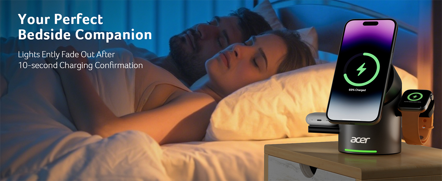 3 in 1 charging station apple iphone charging station cargador inalámbrico para iphone