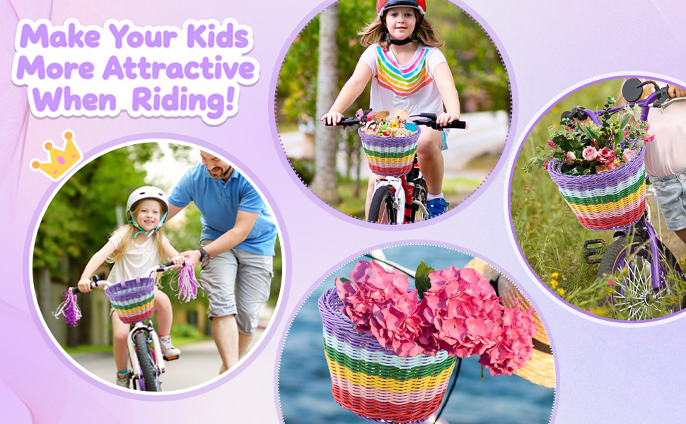 Bike Basket Kids Front