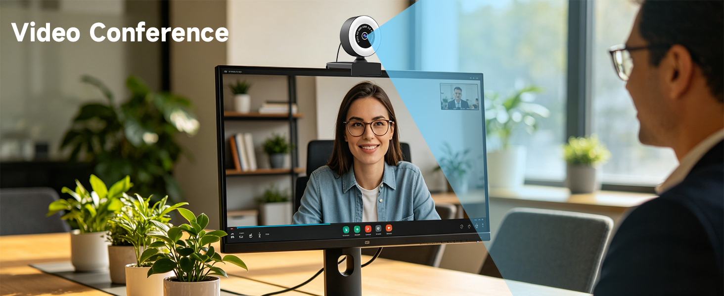 Webcam for PC with Microphone