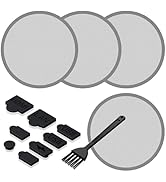 GRAUGEAR PS5 Dust Protector Cover Kit, PS5 Port Plugs + PS5 Fan Dust Filter, High-Density Breatha...