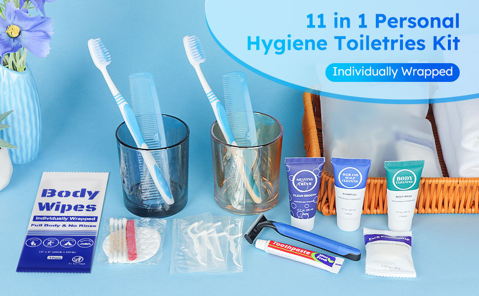 Travel Hygiene Kit Personal Toiletries Bulk