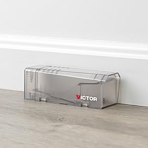 Victor Live Catch Mouse Trap is designed for humane catch & release