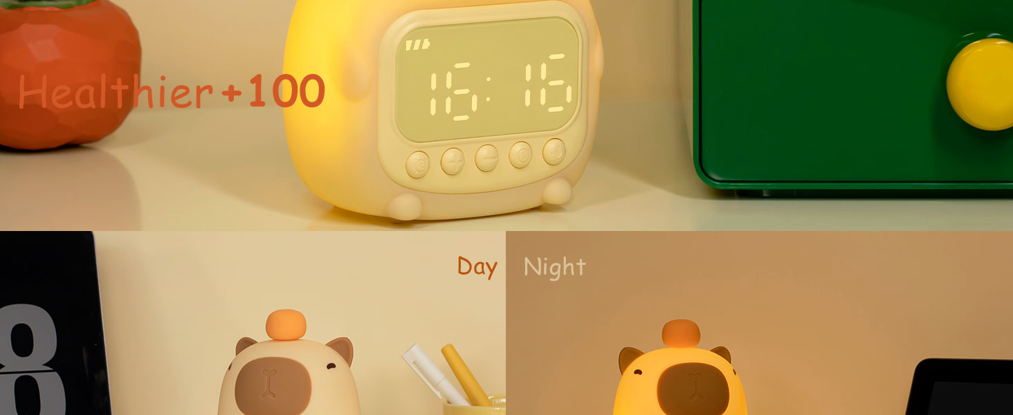 Alarm Clock with Night Light