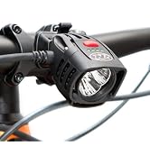 NiteRider Pro 2200 Race Front Bike Light – 2200 Lumen Rechargeable (4-Cell) MTB Headlight – 7 Mod...