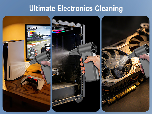 air duster computer, keyboard, pc, laptop, electronic, macbook cleaning; spray cleaner