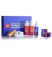 Premium Shoe Cleaning Kit - Shoe Cleaner Sneakers Kit w/ Foam Cleaner, Shoe Protector Spray, Shoe...