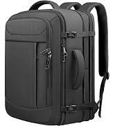 Extra Large Travel Backpack with LifetimeWarranty, Expandable Carry On Backpack with Waterproof W...