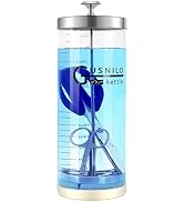 Gusnilo Sanitizing Jar (42 ounces) with Stainless Steel Tray, Comb-shaped Disinfection Jar,Disinf...