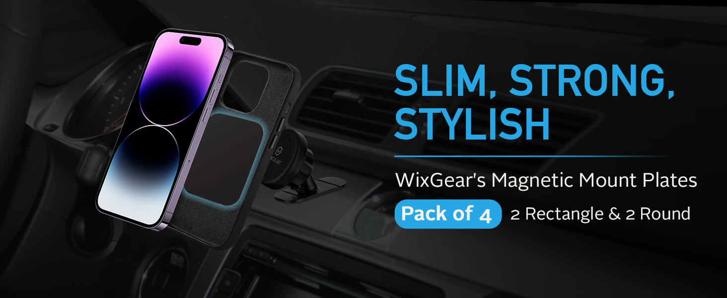 B00O2HYV7K WixGear's Magnetic Mount Plates